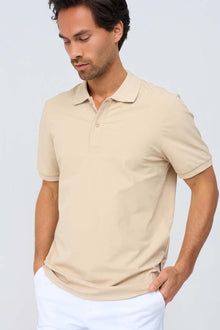 DAS ESSENTIAL ATHLETIC POLO – SAND