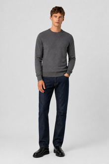 DARK GREY KNIT PULLOVER