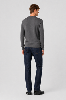DARK GREY KNIT PULLOVER