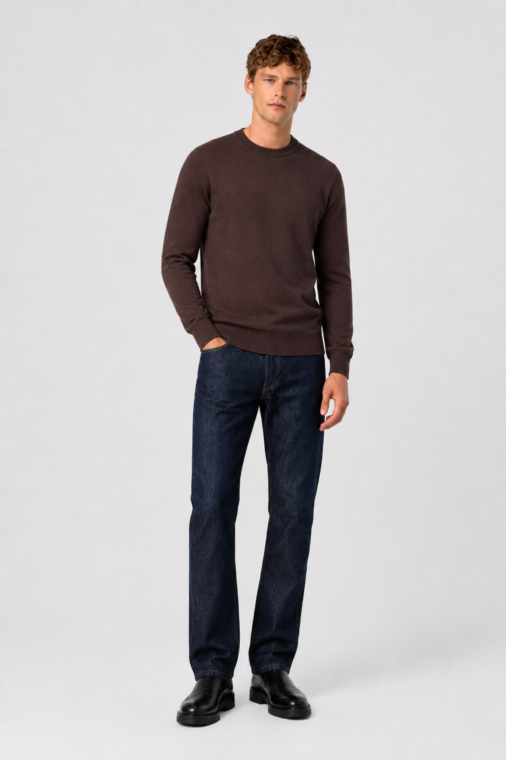 ESPRESSO KNIT PULLOVER