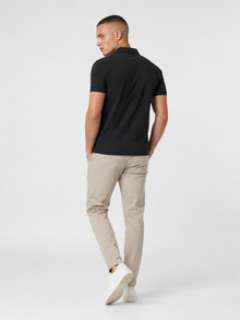 ZIP POLO BLACK