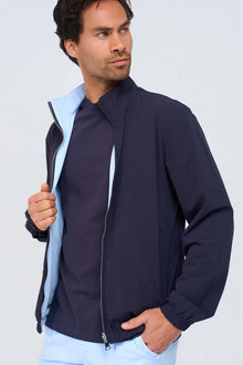 DARK BLUE TRANSIT REVERSIBLE JACKET