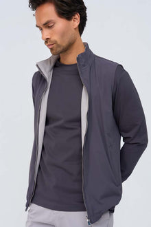 DARK GREY REVERSIBLE CORE GILET
