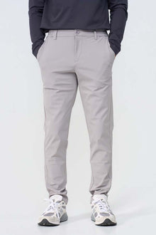 ELEPHANT GREY FORM TAPERED CHINO
