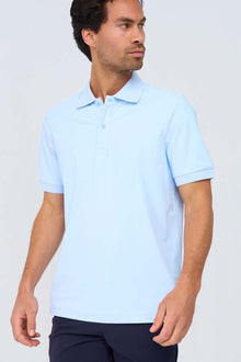 THE ESSENTIAL ATHLETIC POLO – CLOUD BLUE