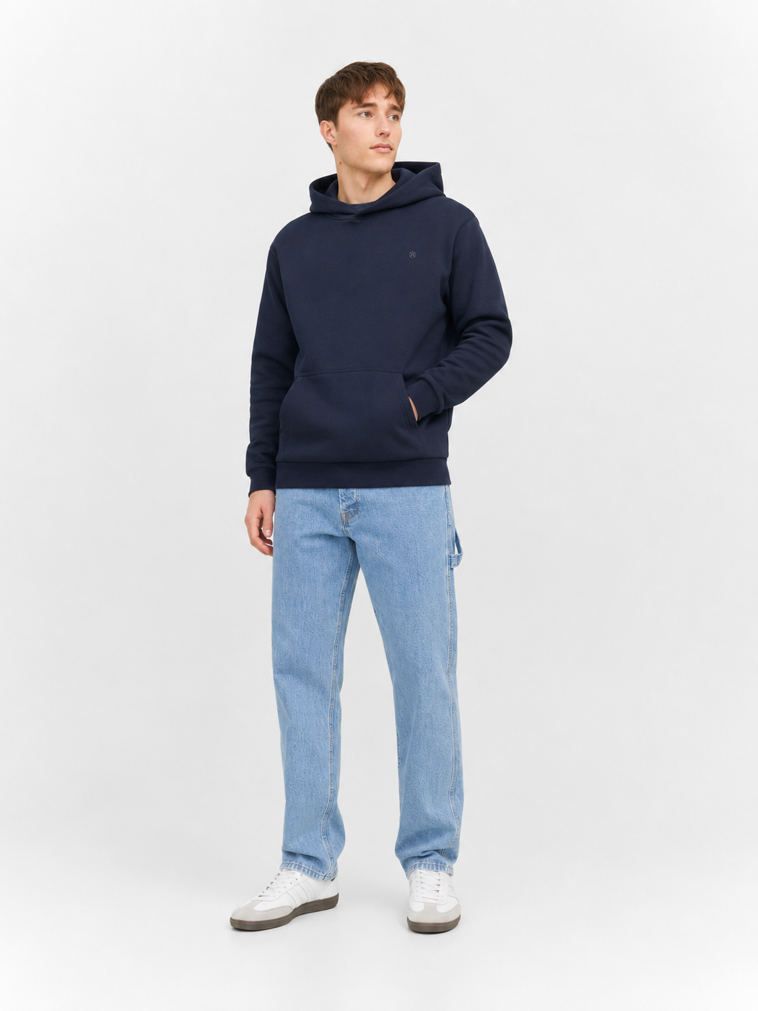 SPORTSWEAR CLUB HOODIE GRAU MELANGE