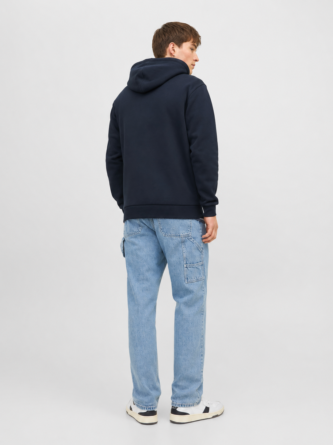 SPORTSWEAR CLUB HOODIE GRAY MELANGE