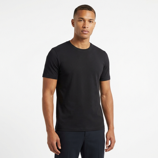 THE ESSENTIAL ATHLETIC T-SHIRT – BLACK